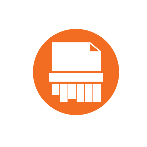 Paper, collection, recycle, shredded paper, recycling icon